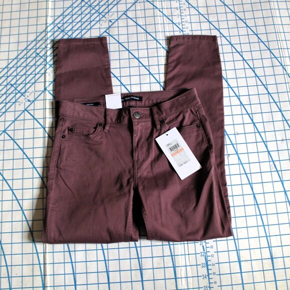 Calvin Klein Purple Ankle Skinny Jeans NWT, Size 2 - Picture 2 of 8